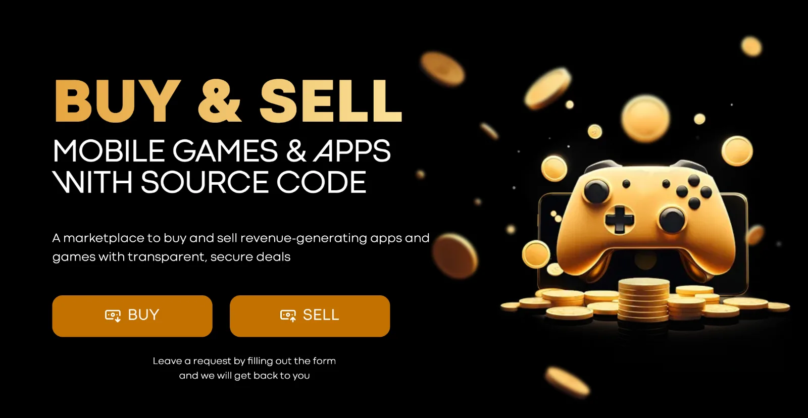 AppWill "we buy mobile games" banner