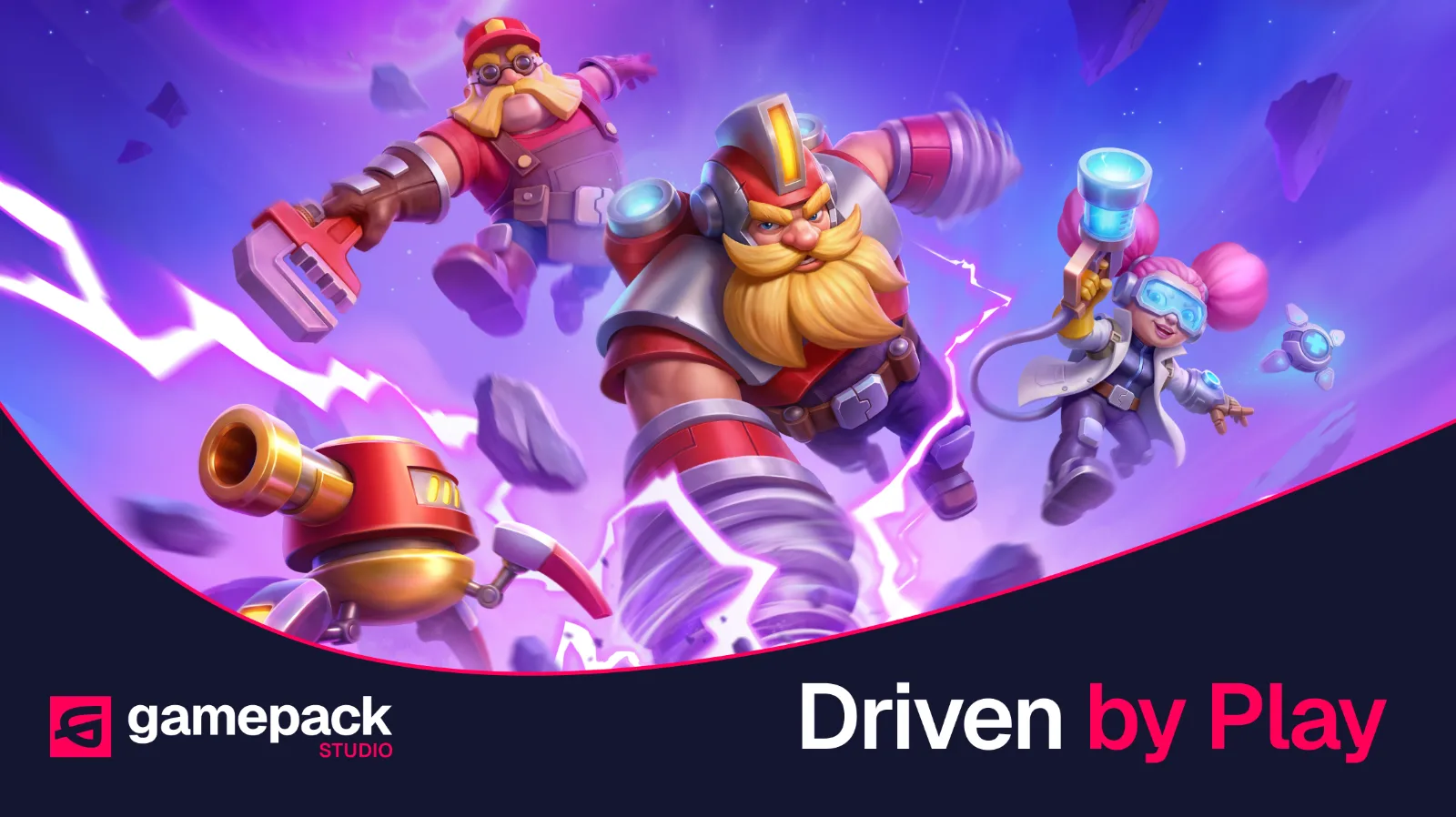 Gamepack studio banner